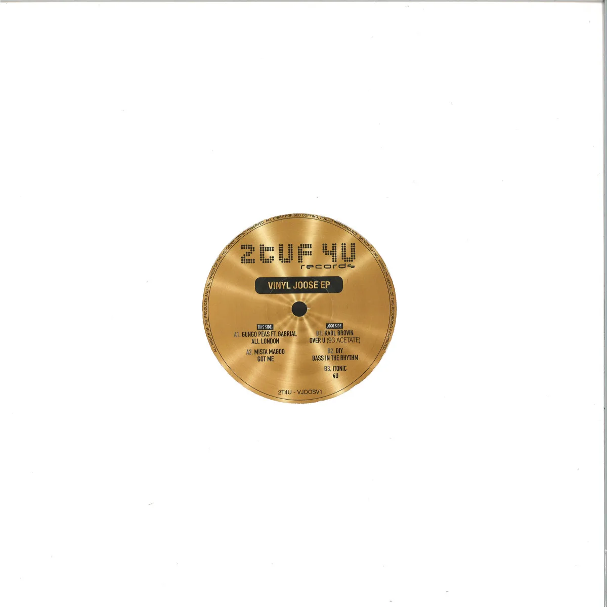 Обратная сторона обложки — Various — Vinyl Joose EP