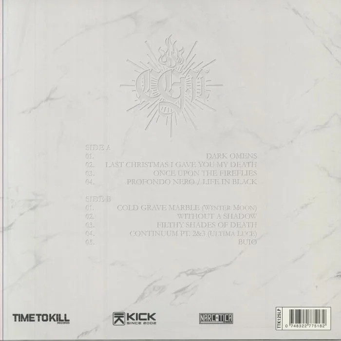 Back cover — DOOMRAISER — Cold Grave Marble
