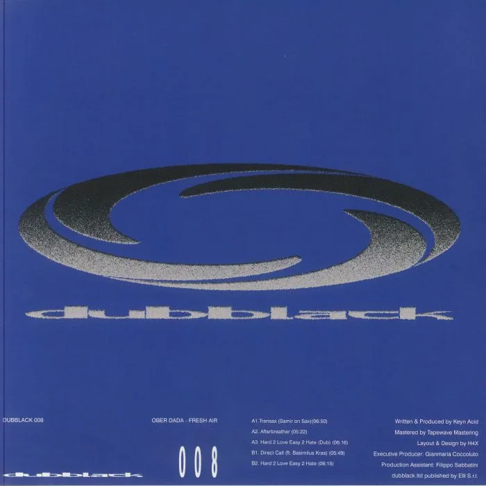 Back cover — OBER DADA — Fresh Air