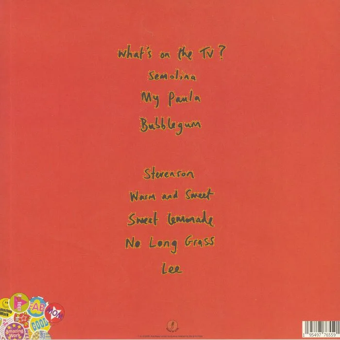 Back cover — BLACKABY — Everything's Delicious & What's On The TV?