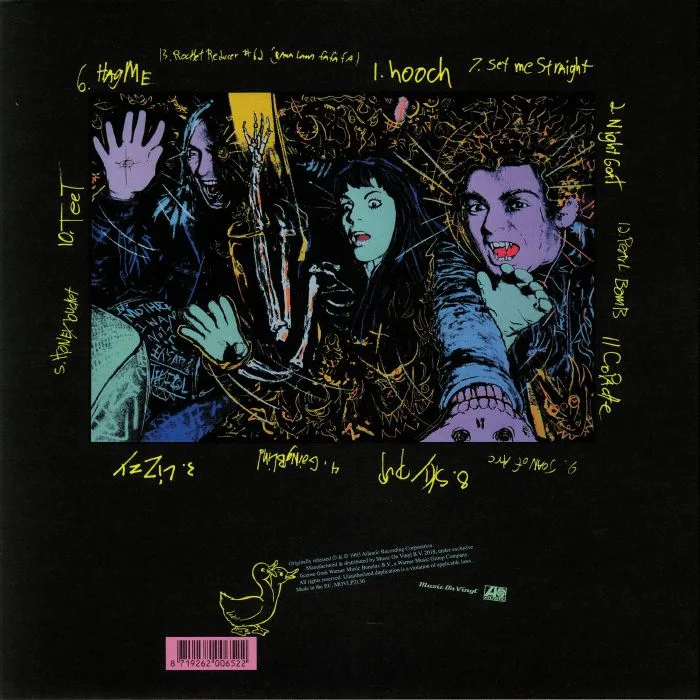 Back cover — MELVINS — Houdini (reissue)
