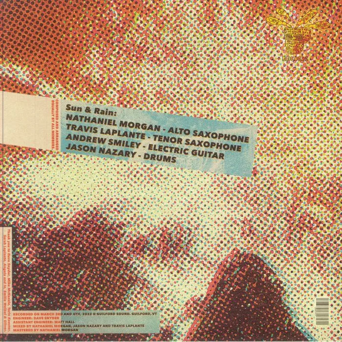 Back cover — SUN & RAIN — Waterfall