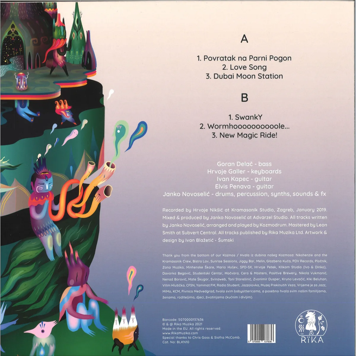 Back cover — Kozmodrum — Kozmodrum