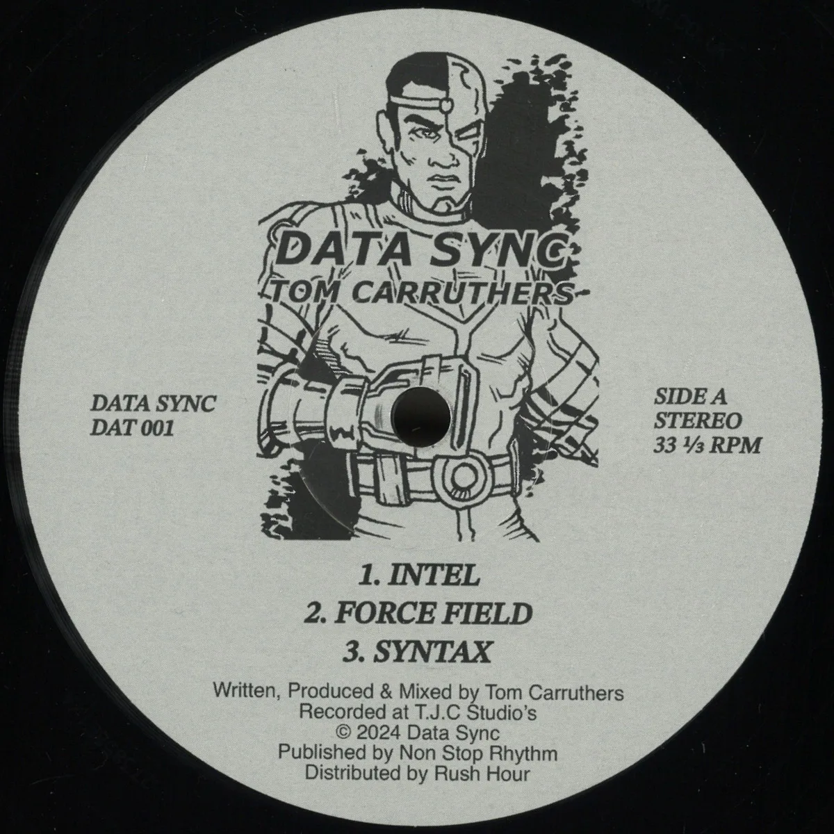 Front cover — Tom Carruthers — DATA SYNC
