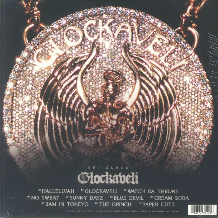 Back cover — KEY GLOCK — Glockaveli