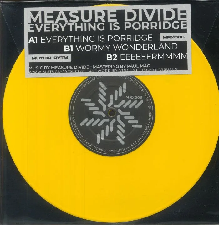 Front cover — MEASURE DIVIDE — Everything Is Porridge