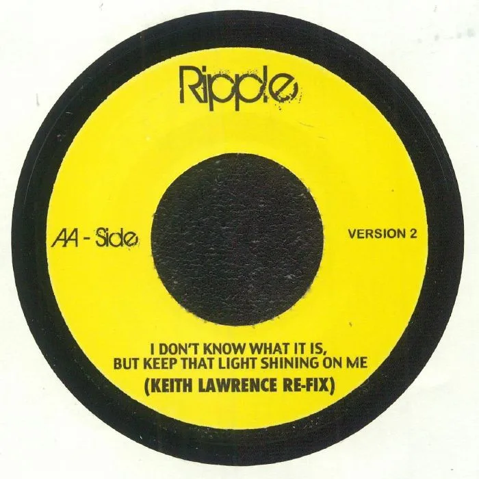 Back cover — Keith LAWRENCE — I Don't Know What It Is But Keep That Light Shining On Me