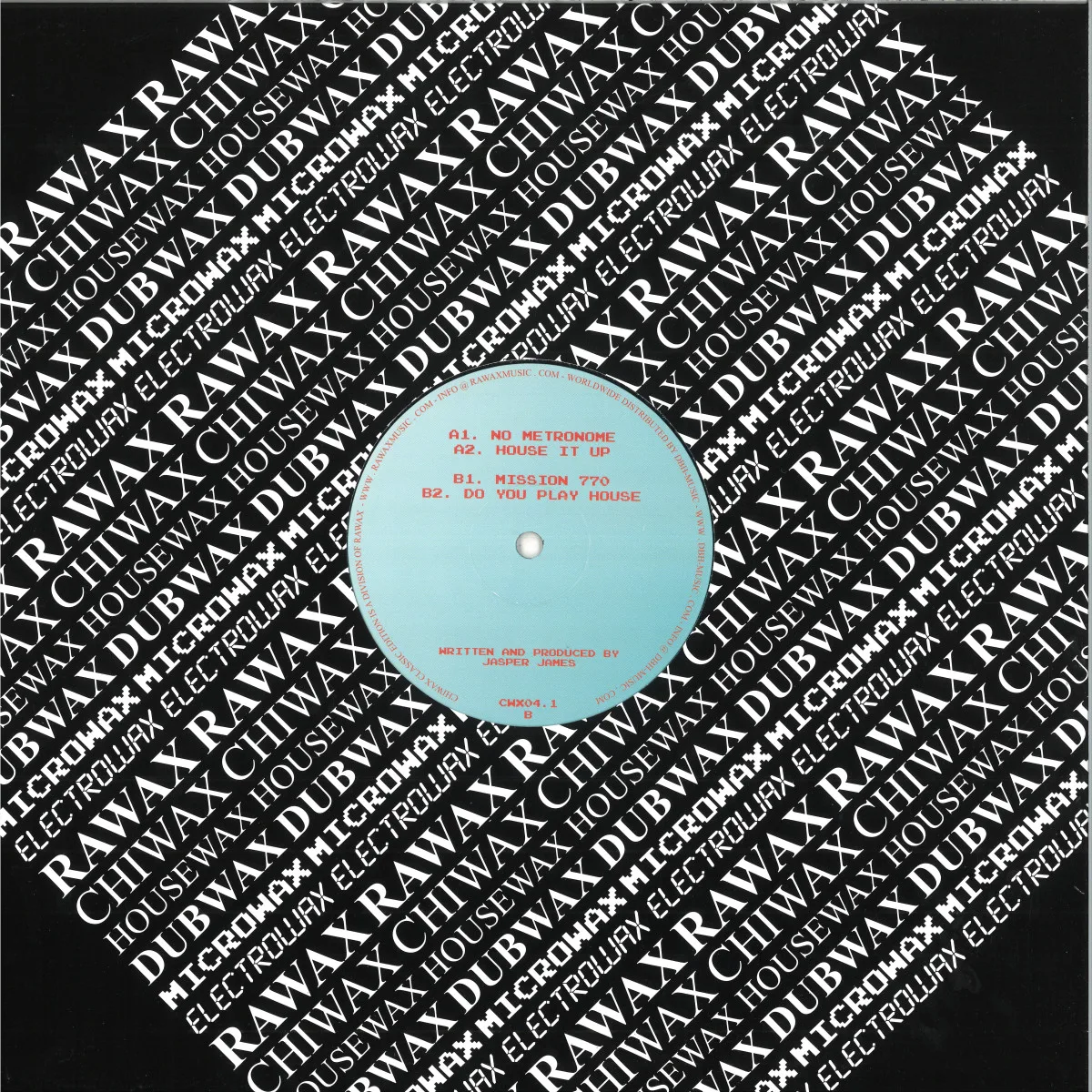 Обратная сторона обложки — Jasper James — House It Up EP