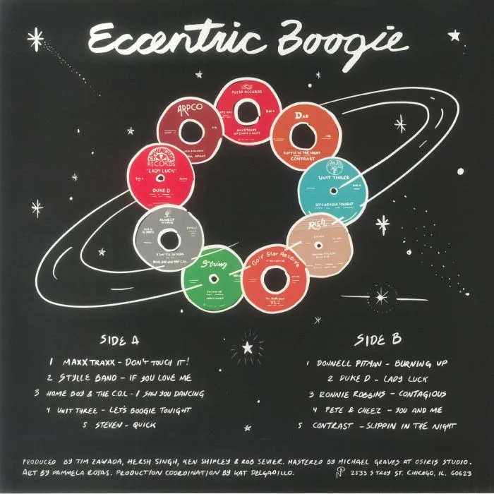 Обратная сторона обложки — VARIOUS — Eccentric Boogie
