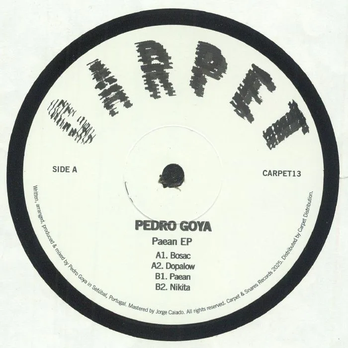 Pedro Goya — Paean EP