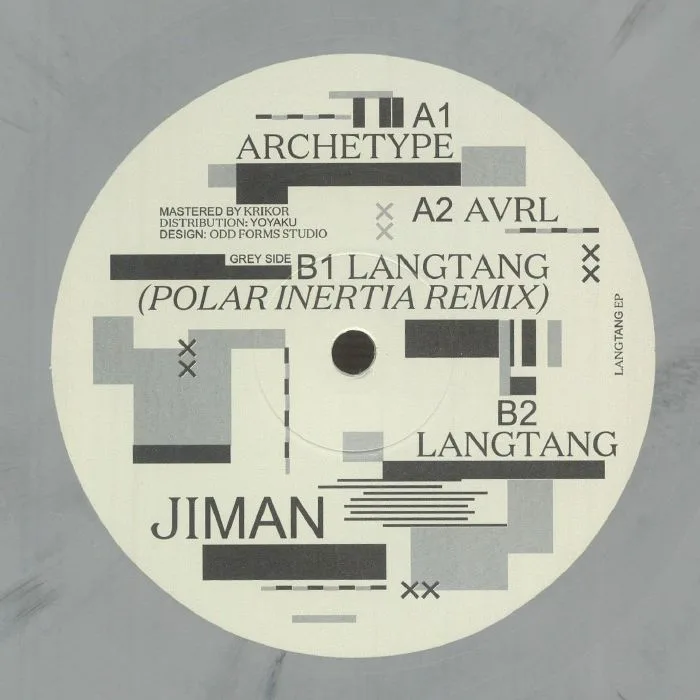 Front cover — JIMAN / POLAR INERTIA — Langtang EP
