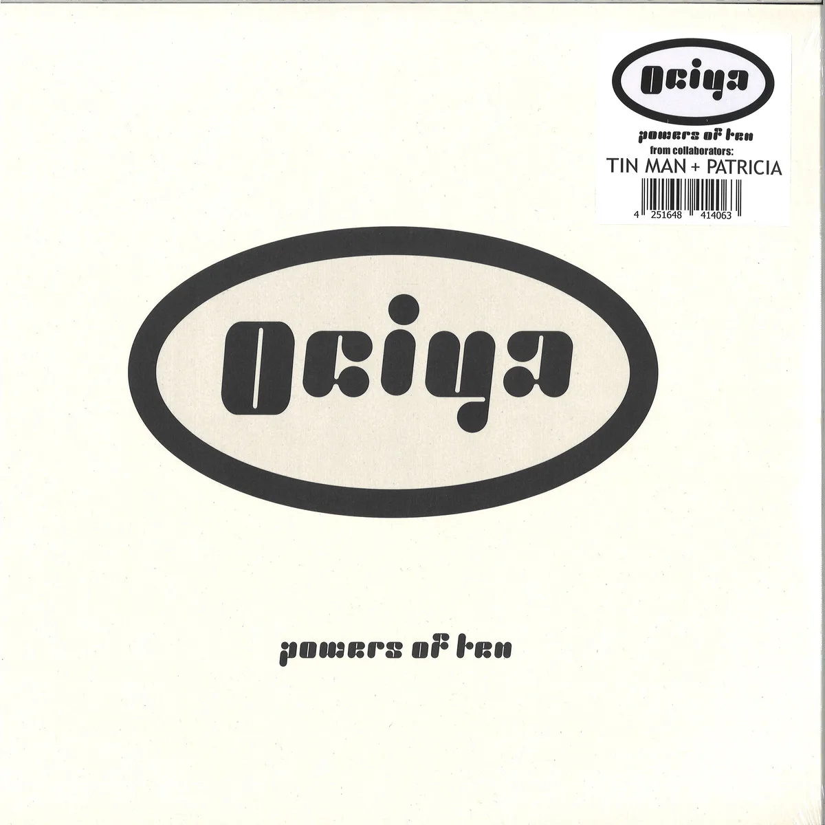 Ociyaaka.Patricia&Tin Man — Powers Of Ten 2x12"