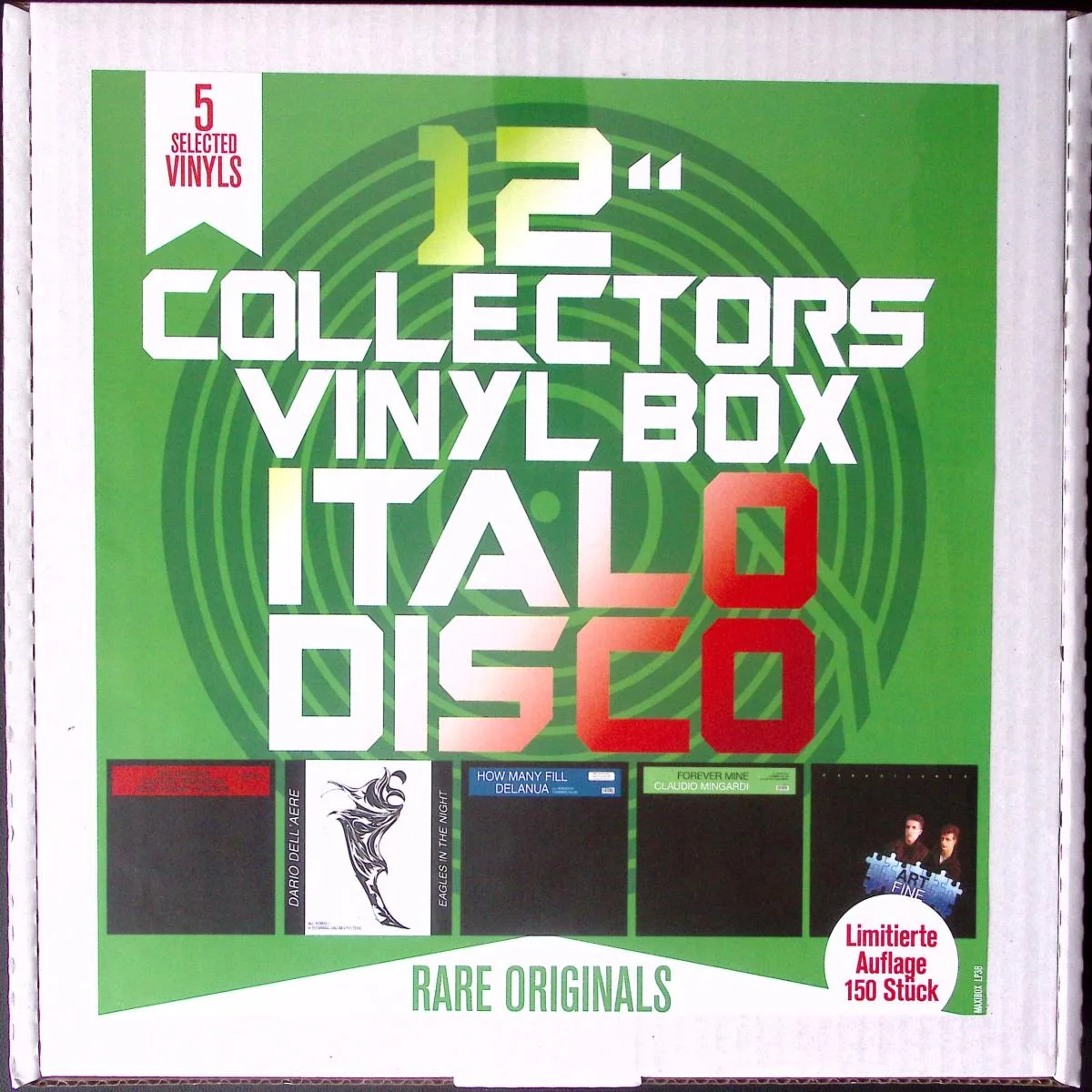 Various — 12" Collector's Vinyl Box: Italo Disco