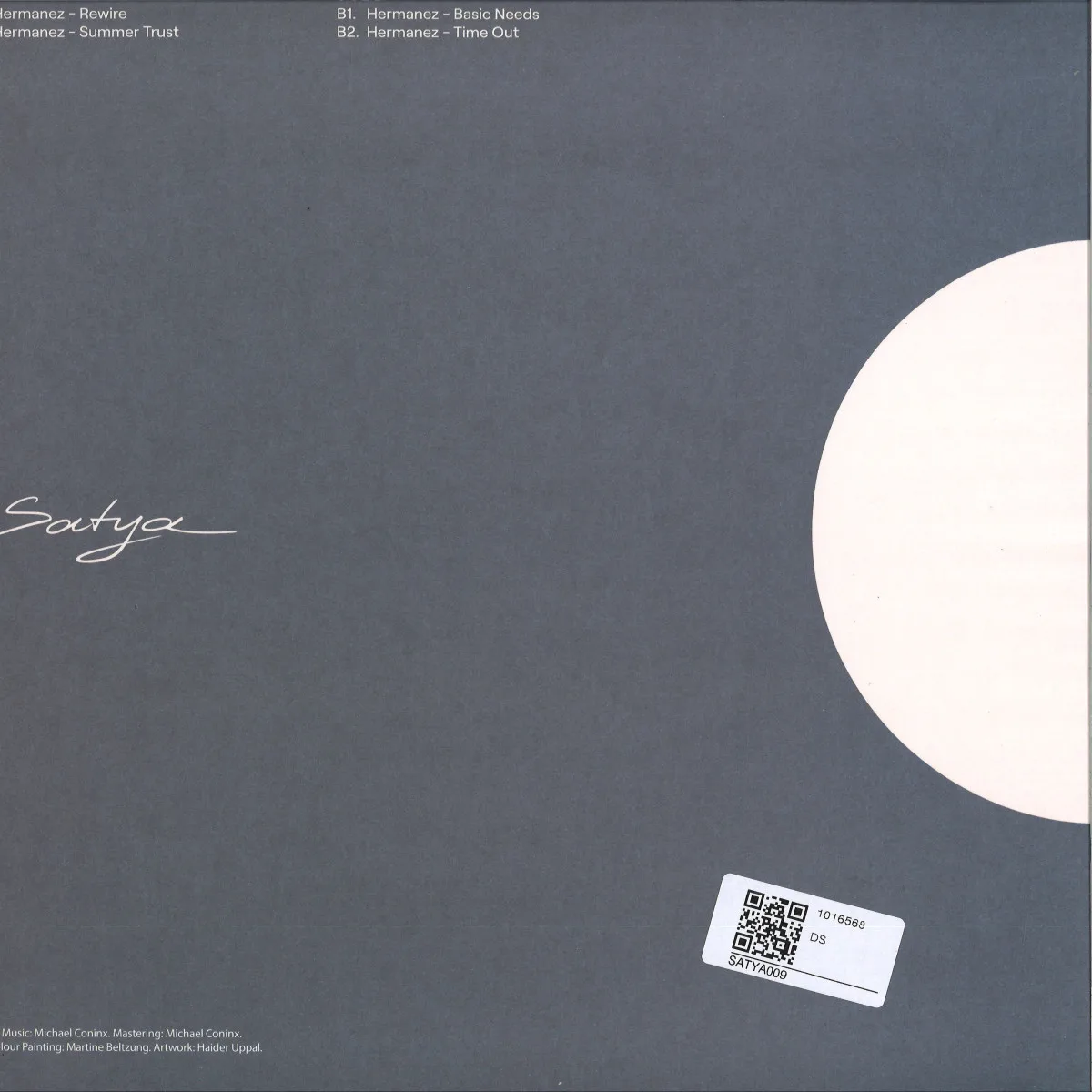 Back cover — Hermanez — Rewire