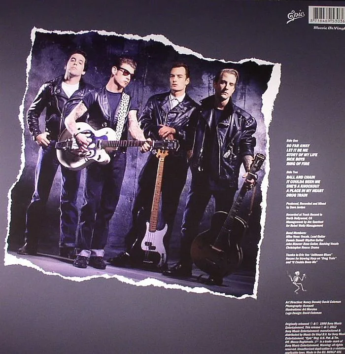 Обратная сторона обложки — SOCIAL DISTORTION — Social Distortion