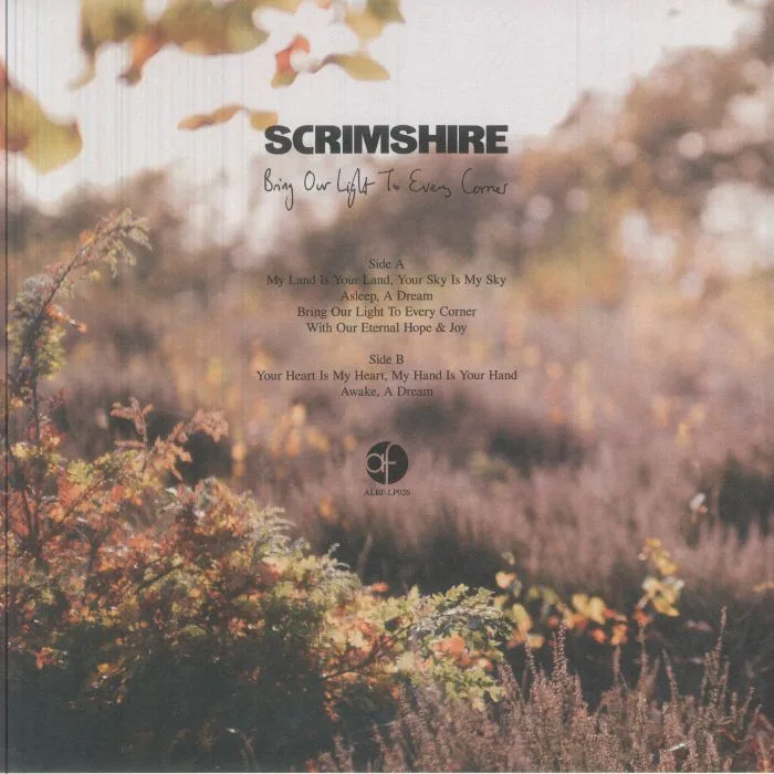 Back cover — SCRIMSHIRE — Bring Our Light To Every Corner