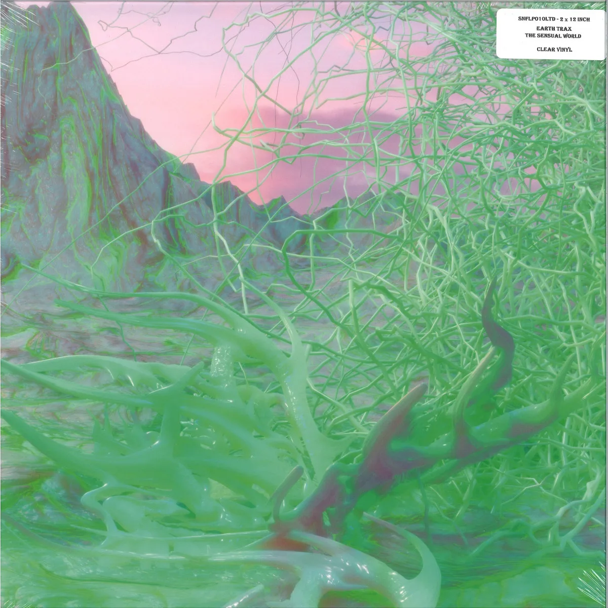 Back cover — Earth Trax — The Sensual World 2x12"