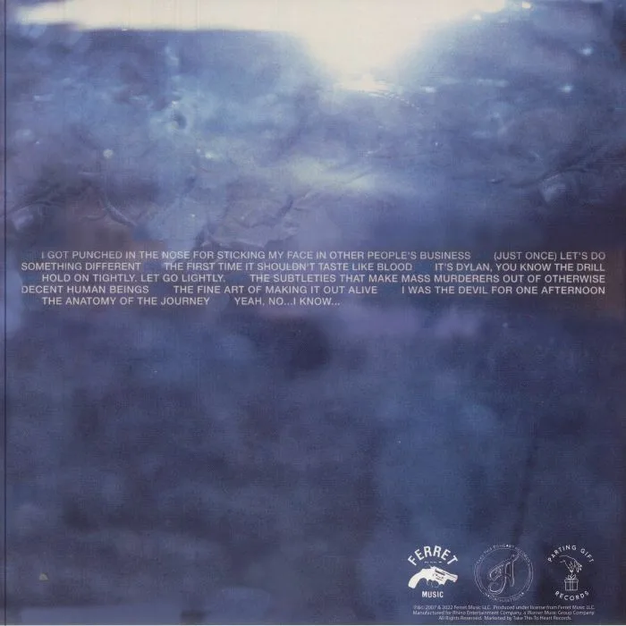 Back cover — BOYS NIGHT OUT — Make Yourself Sick (reissue)