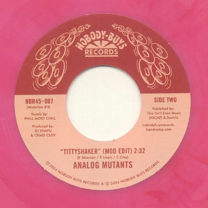 Back cover — ANALOG MUTANTS — Tittyshaker
