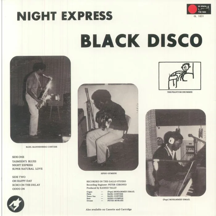 Обратная сторона обложки — BLACK DISCO — Night Express