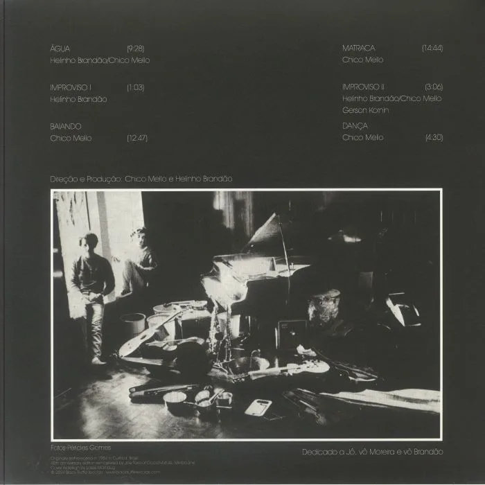 Back cover — Chico MELLO / HELINHO BRANDAO — Chico Mello & Helinho Brandao (40th Anniversary Edition)