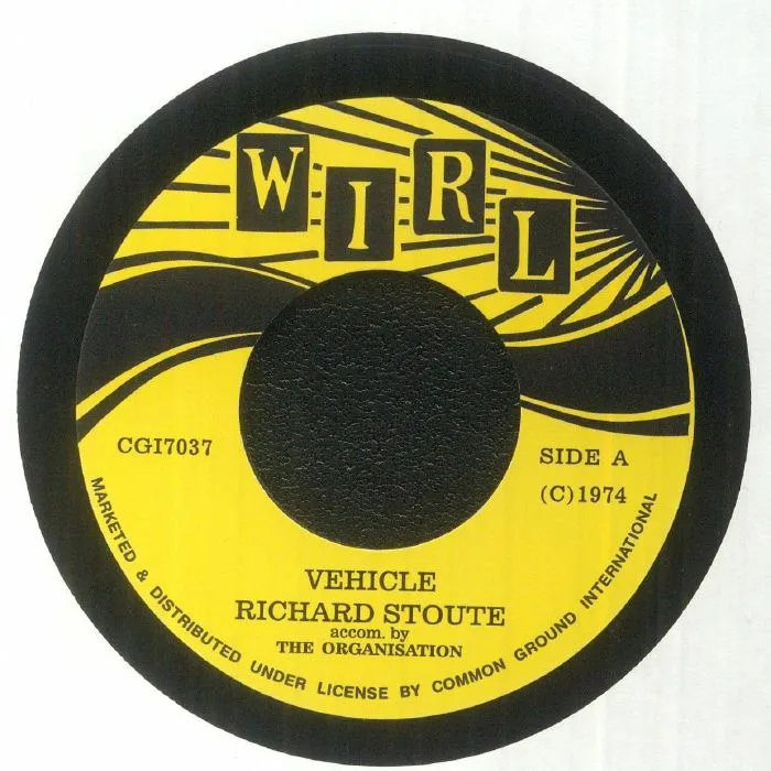 Richard STOUTE — Vehicle (reissue)
