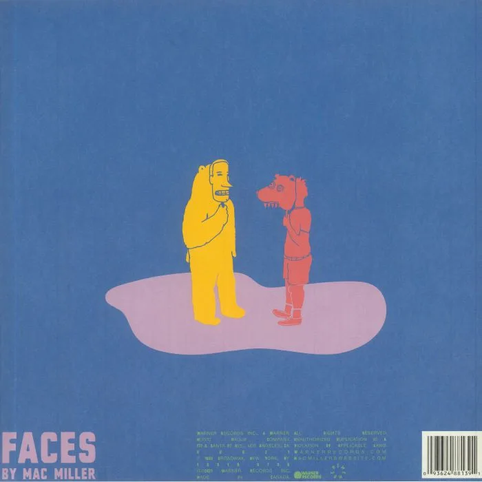 Back cover — Mac MILLER — Faces