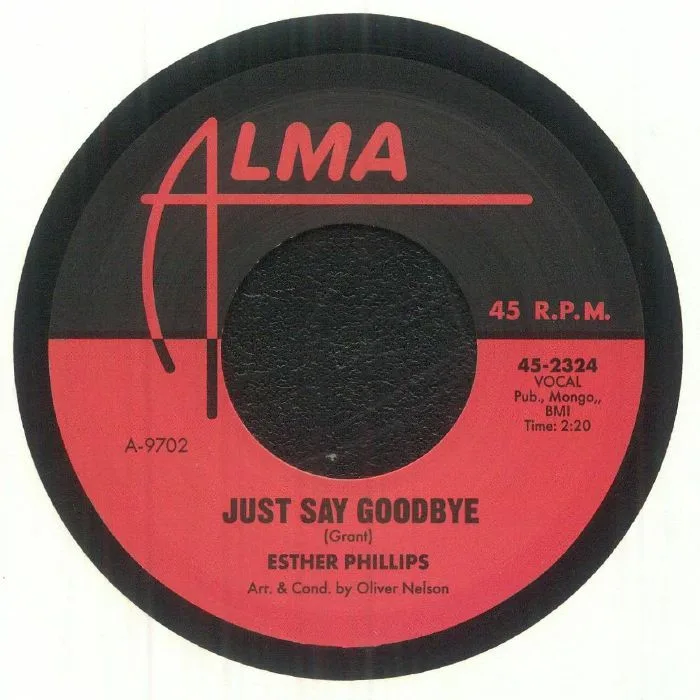Front cover — Esther PHILLIPS — Just Say Goodbye (reissue)