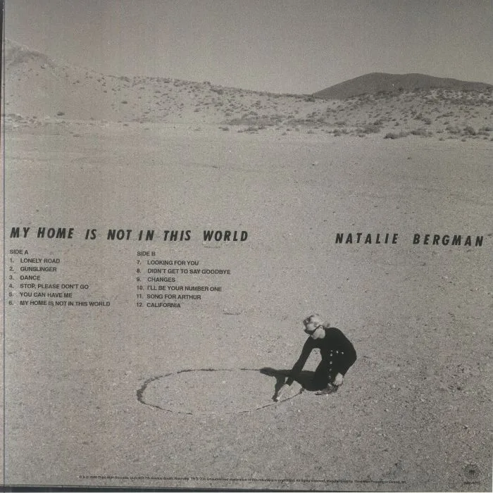 Back cover — Natalie BERGMAN — My Home Is Not In This World