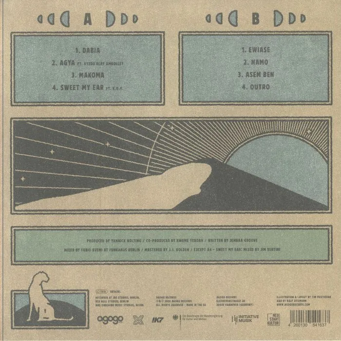 Back cover — JEMBAA GROOVE — Ye Ankasa / We Ourselves