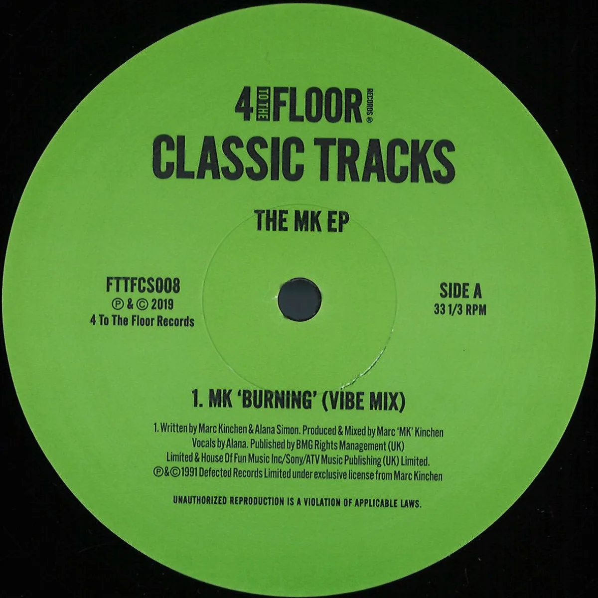 MK — Classics Volume 7 - The MK EP