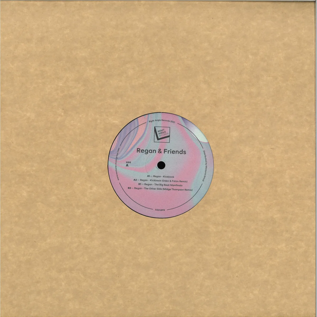Back cover — Regan — Regan & Friends