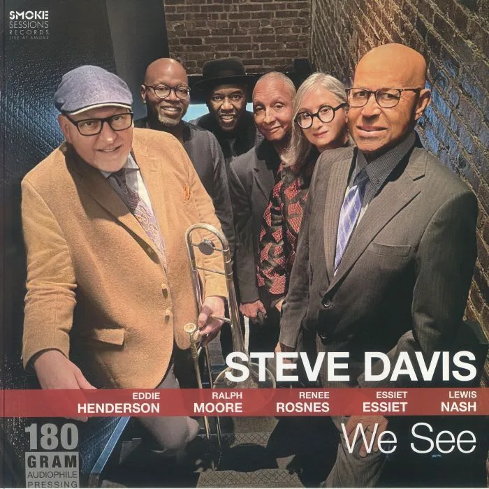 Лицевая сторона обложки — Steve DAVIS — We See