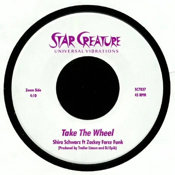 Front cover — Shiro SCHWARZ / ZACKEY FORCE FUNK — Take The Wheel