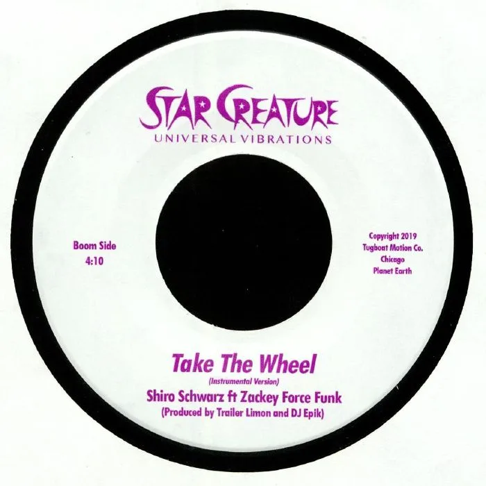 Back cover — Shiro SCHWARZ / ZACKEY FORCE FUNK — Take The Wheel