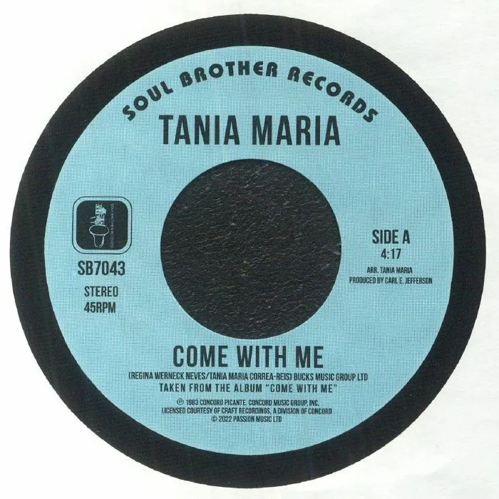 Front cover — TANIA MARIA — Come With Me
