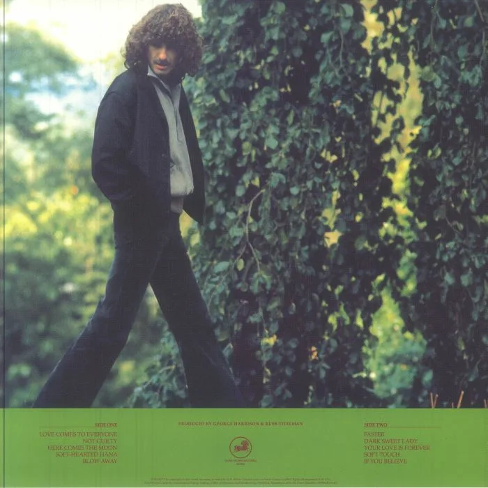 Обратная сторона обложки — George HARRISON — George Harrison (remastered)