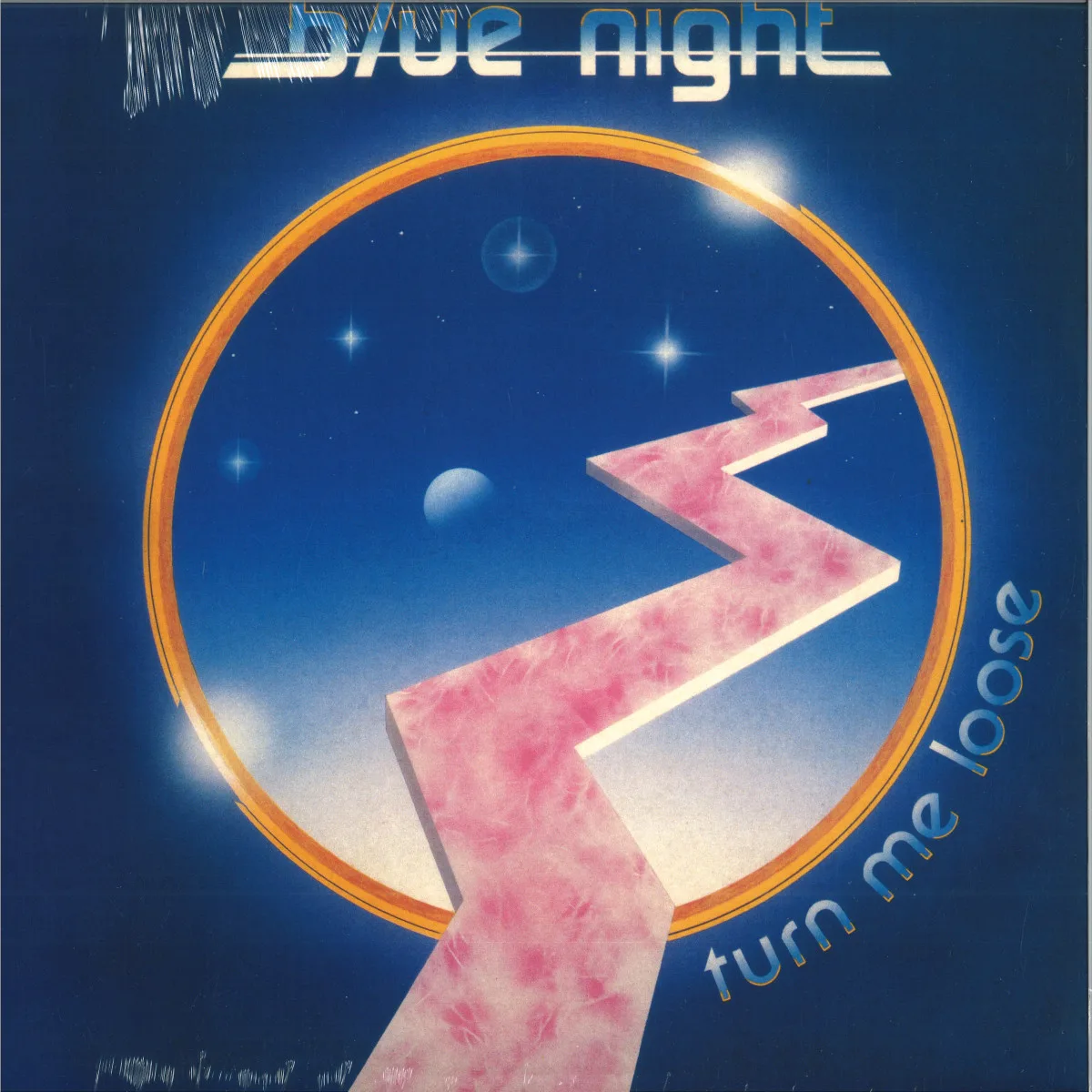 Лицевая сторона обложки — Blue Night — Turn Me Loose