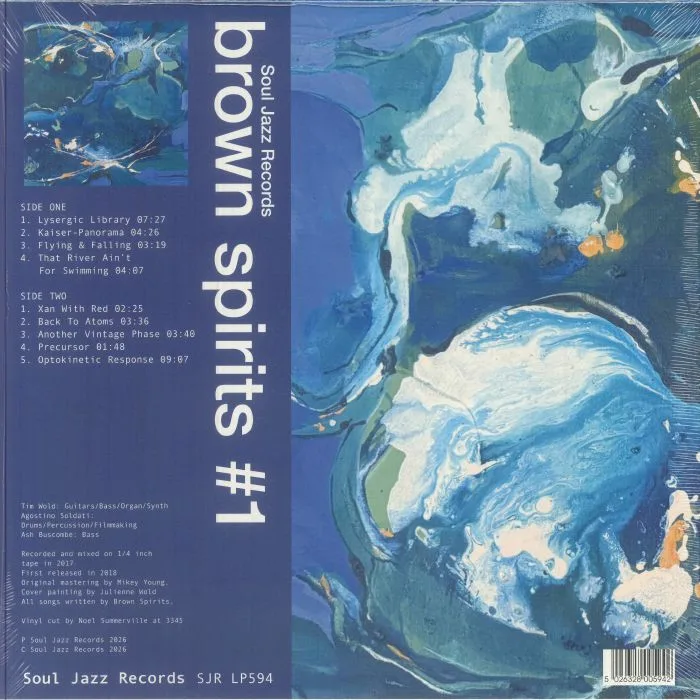 Back cover — BROWN SPIRITS — Brown Spirits 1