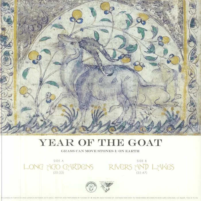 Back cover — FUCKED UP — Year Of The Goat