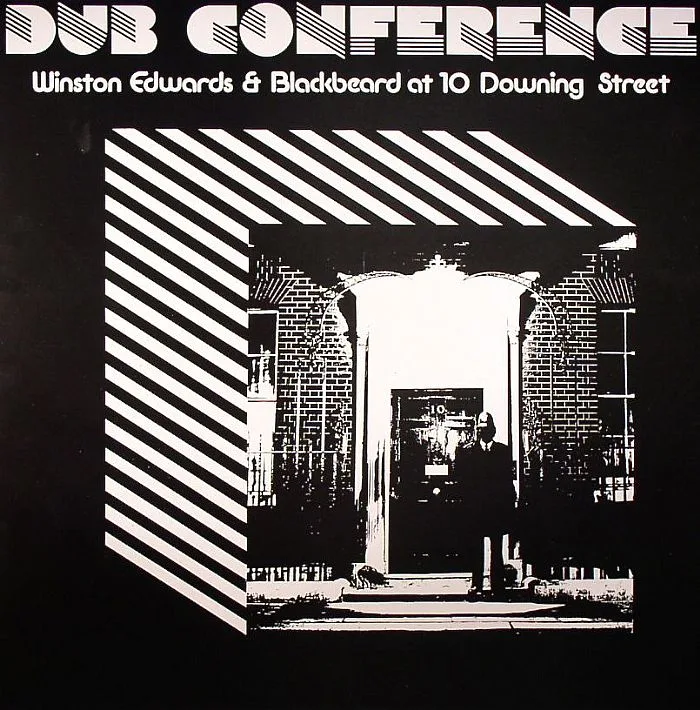 Лицевая сторона обложки — WINSTON & BLACKBEARD — Dub Conference At 10 Downing Street