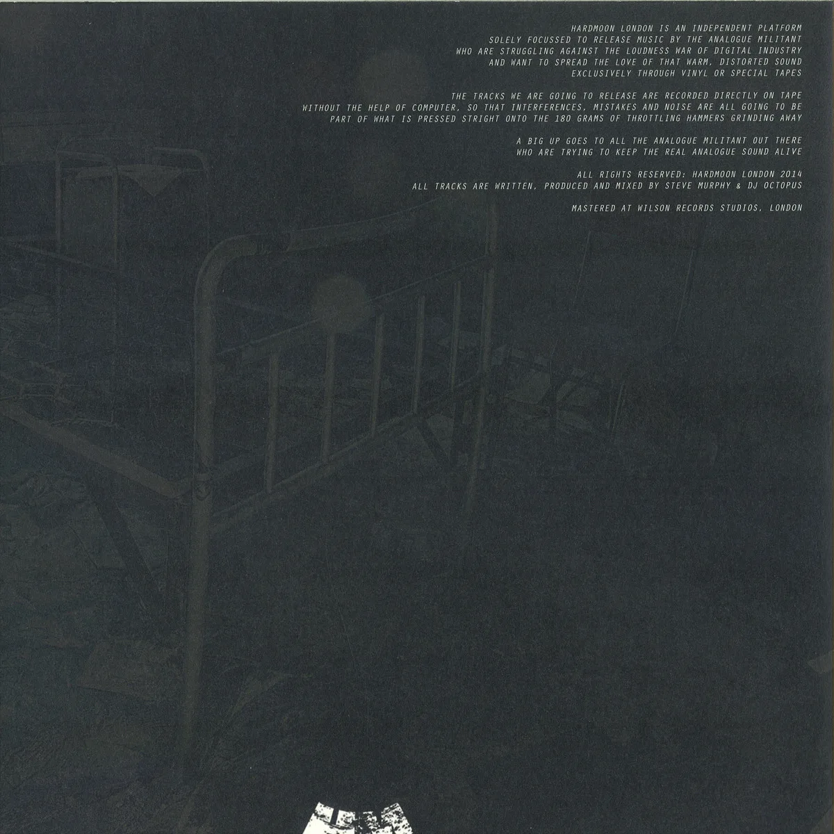 Back cover — Steve Murphy/Dj Octopus — Together Ep