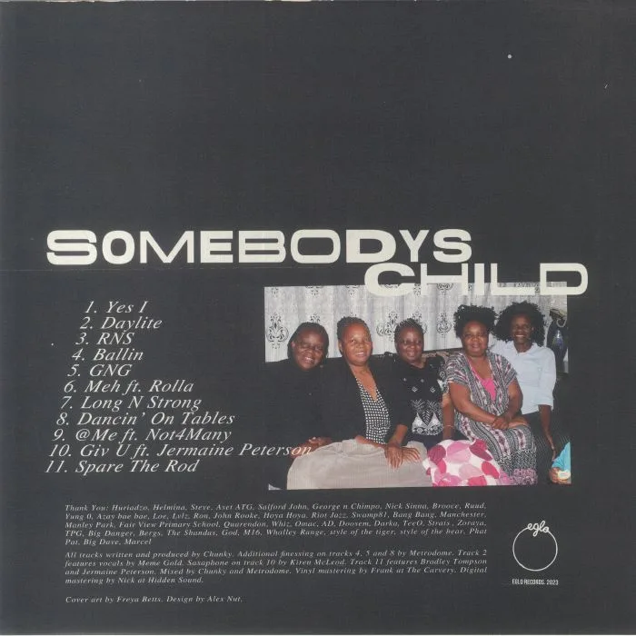 Back cover — CHUNKY — Somebody's Child