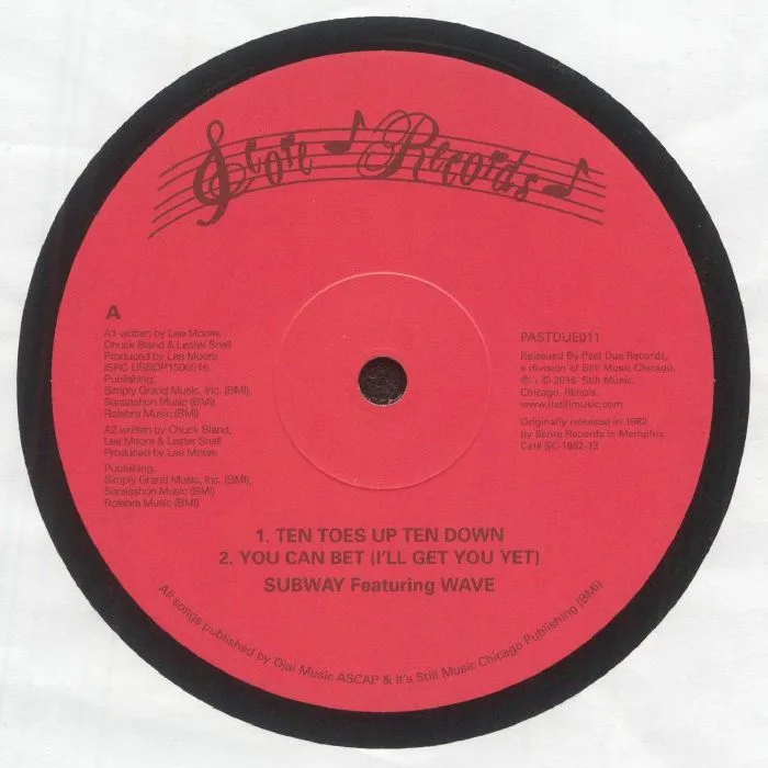 SUBWAY feat WAVE — Ten Toes Up (reissue)