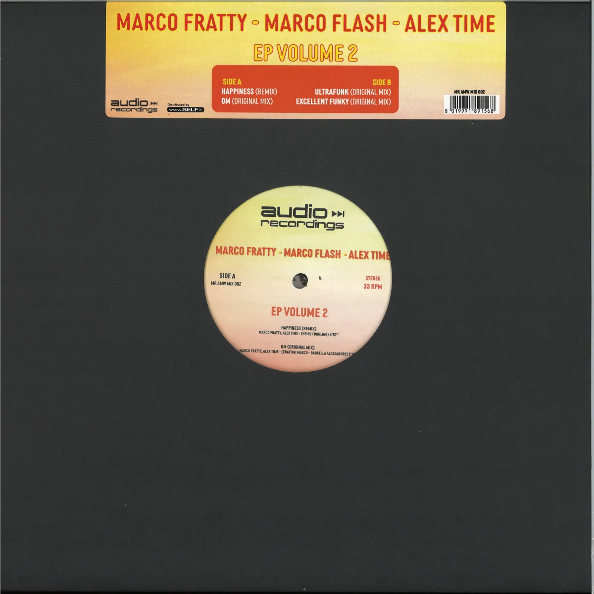 Marco Fratti; Marco Flash:Alex Time — EP VOLUME 2