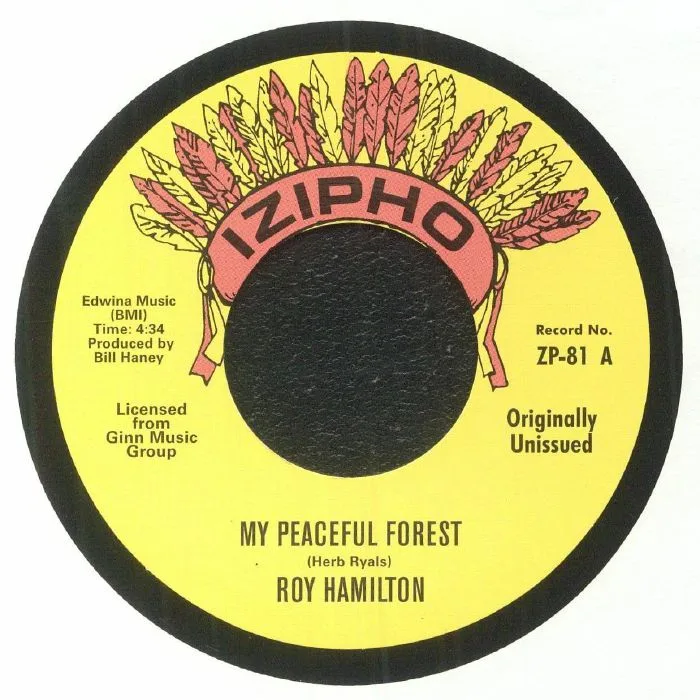 Лицевая сторона обложки — Roy HAMILTON / CHARLIE THOMAS — My Peaceful Forest
