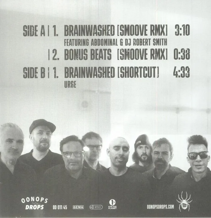 Back cover — URGE — Brainwashed