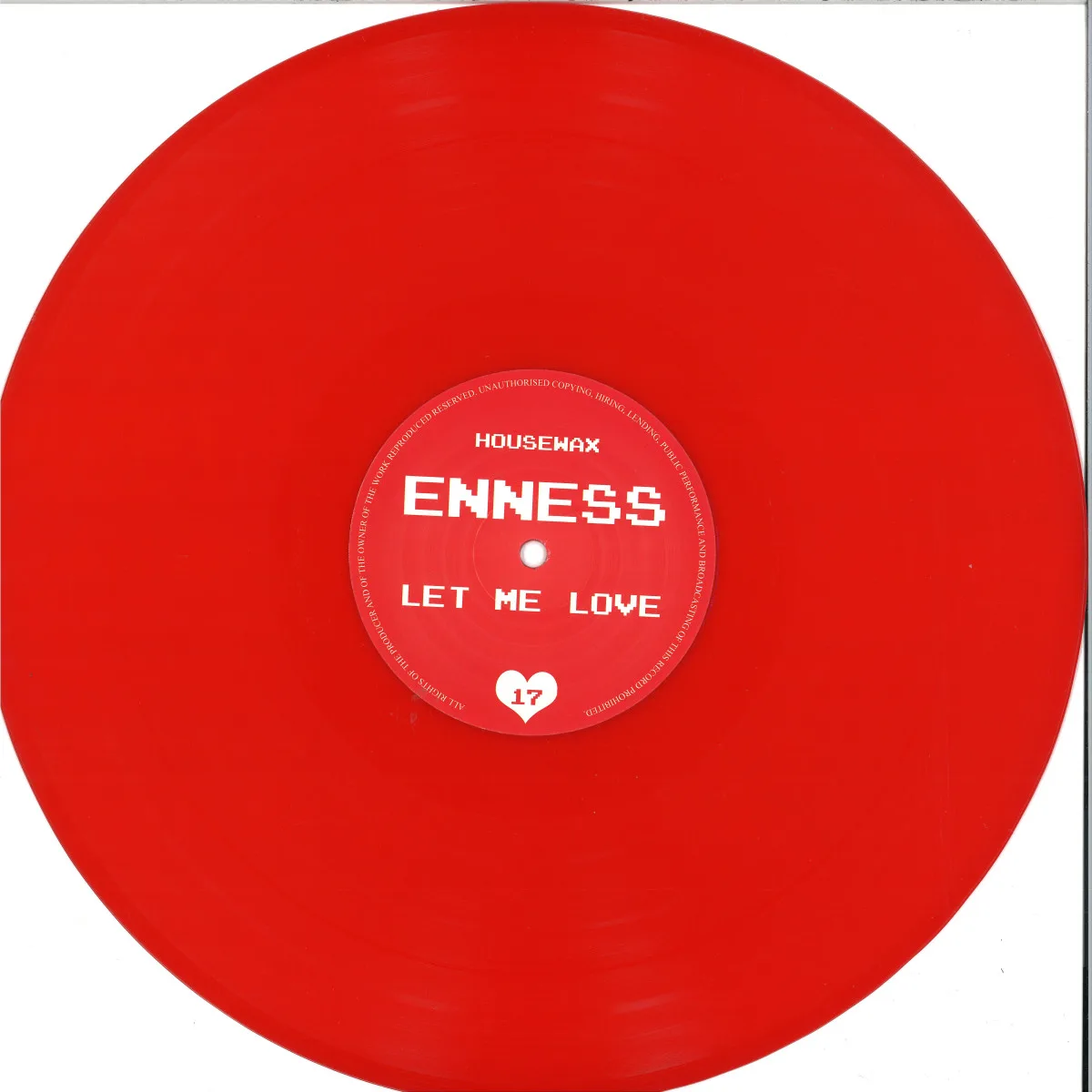 Front cover — Enness — Let Me Love