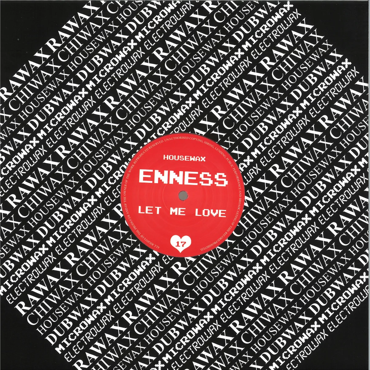Back cover — Enness — Let Me Love