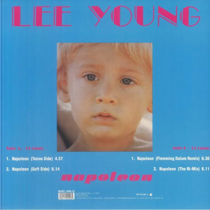 Обратная сторона обложки — LEE YOUNG — Napoleon